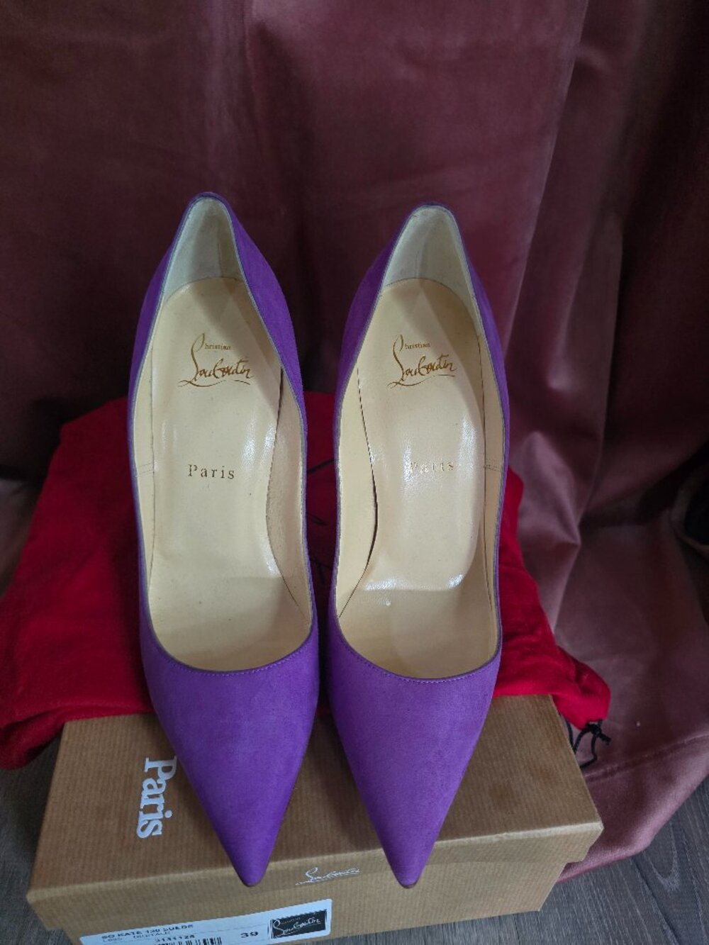 Christian Louboutin pumps So Kate 120 suede